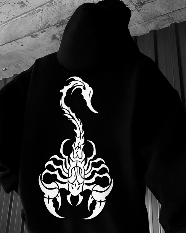 Scorption - Men Oversized Hoodie [ Unisex ]