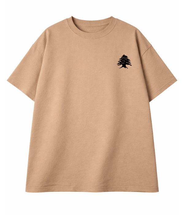 Lebanese Stamp Oversized T-shirt  [ Unisex ]