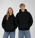 Basic Oversized Hoodie - BLACK