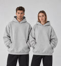 Basic Oversized Hoodie - GRAY MWNS