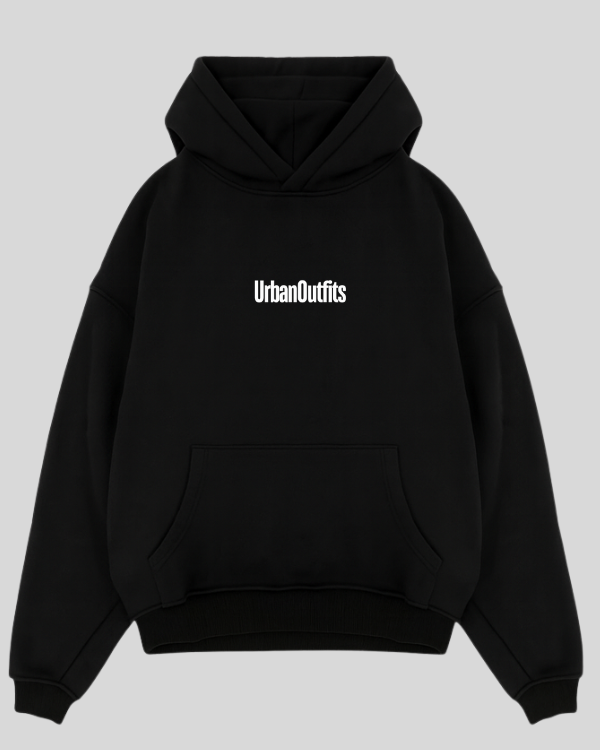 Beirut | بيروت Beirut Hoodie UrbanOutfits Oversized Hoodie - Black [ Unisex ]