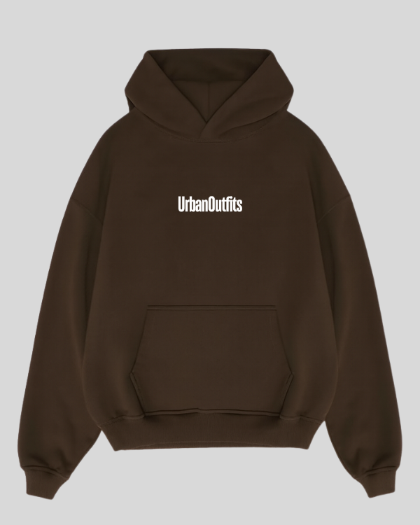 Beirut | بيروت Beirut Hoodie UrbanOutfits Oversized Hoodie - Dark brown [ Unisex ]
