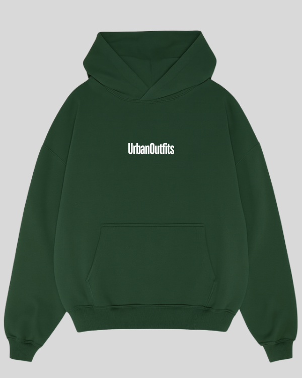 Beirut | بيروت Beirut Hoodie UrbanOutfits Oversized Hoodie - Dark green [ Unisex ]