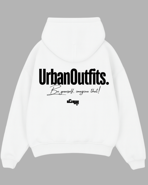 Beirut | بيروت Beirut Hoodie White / S UrbanOutfits Oversized Hoodie - WHITE [ Unisex ]