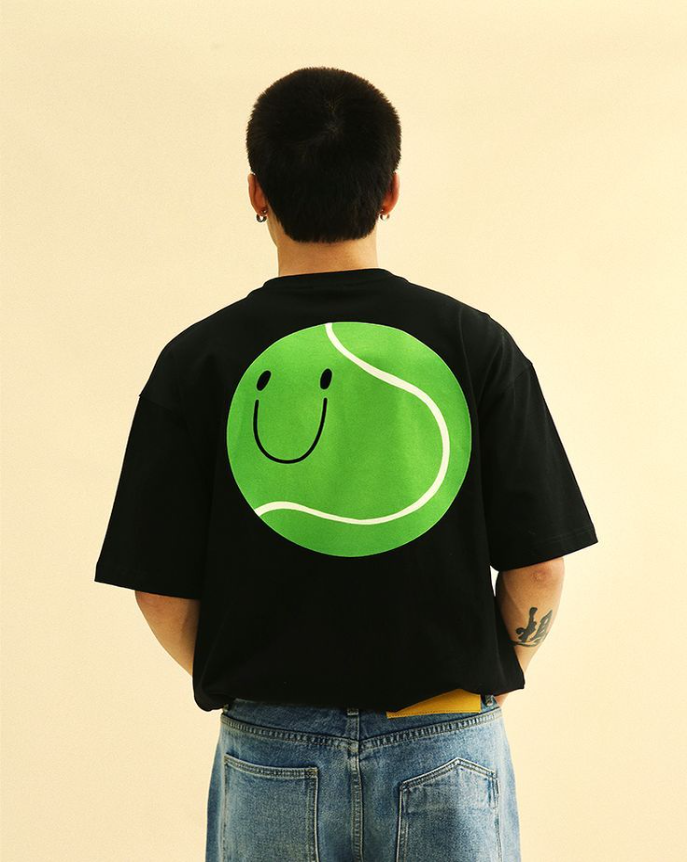 Tennis Ball men oversized t-shirt