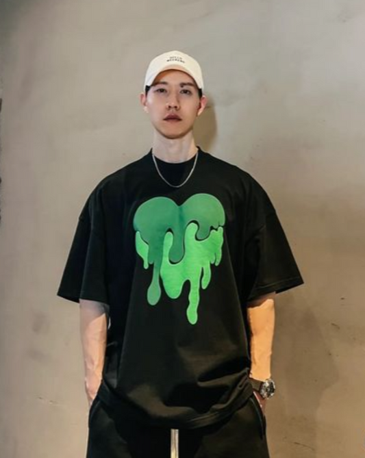 Green Hurt Oversized T-Shirt