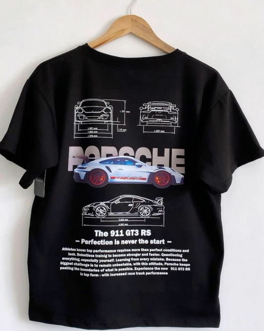 T-Shirt Porsche Oversized