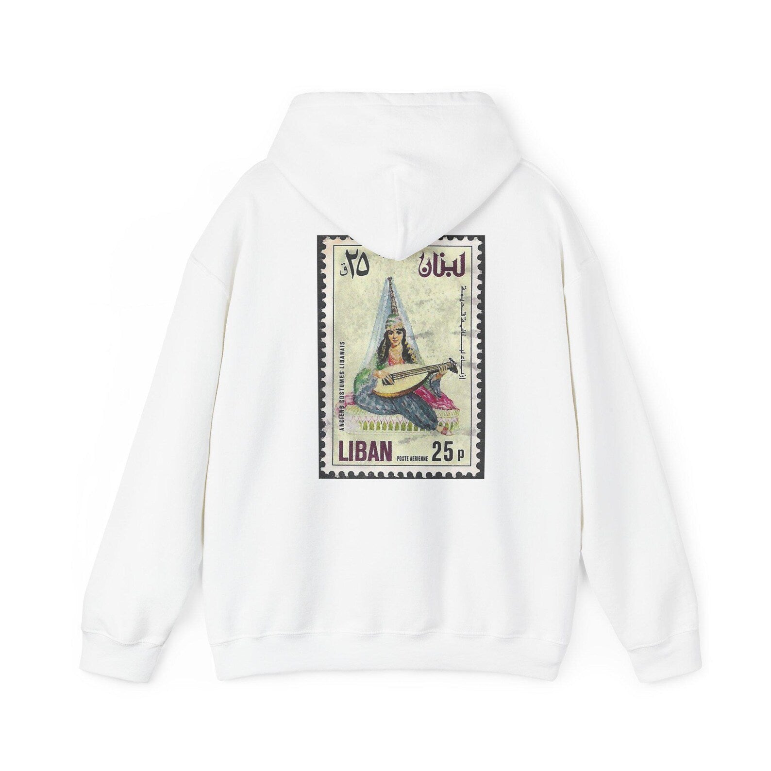 LEBANESE STAMP -  Oversized Hoodie [ Unisex ]