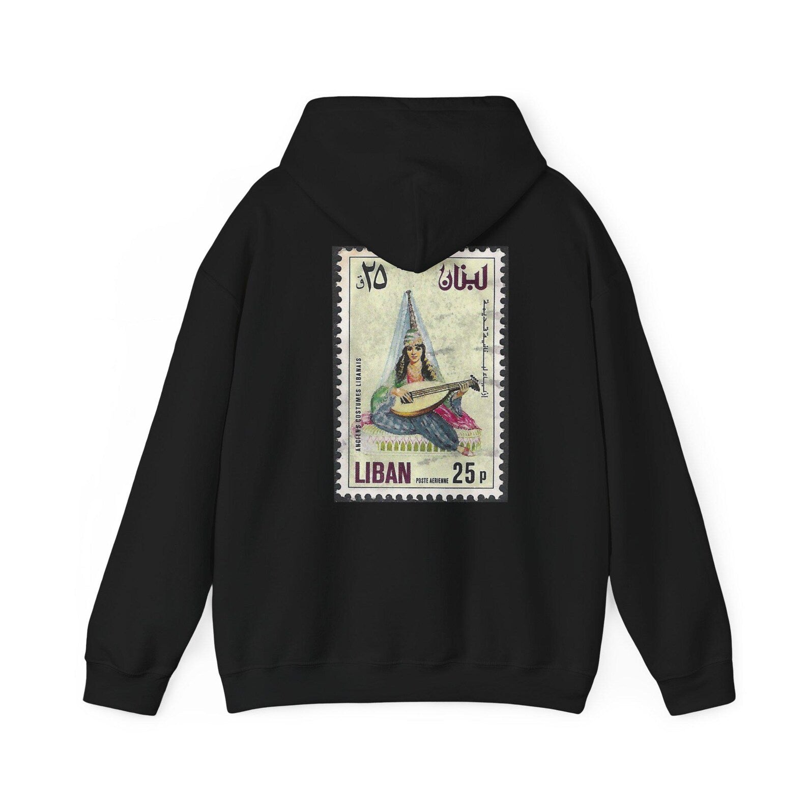 LEBANESE STAMP -  Oversized Hoodie [ Unisex ]