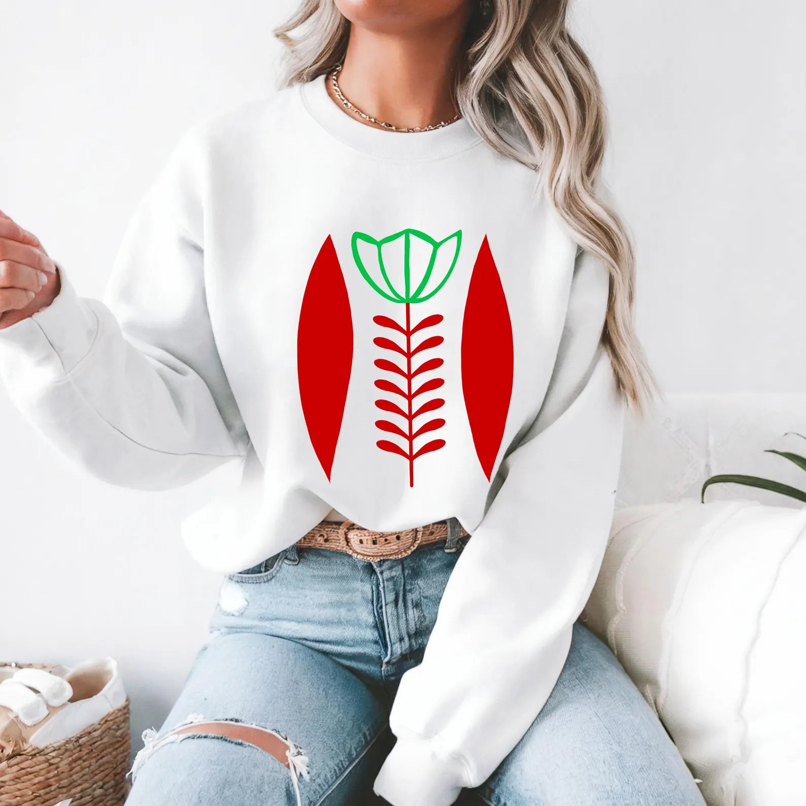 Lebanese Coffee Symbol - Women Oversized sweatshirt