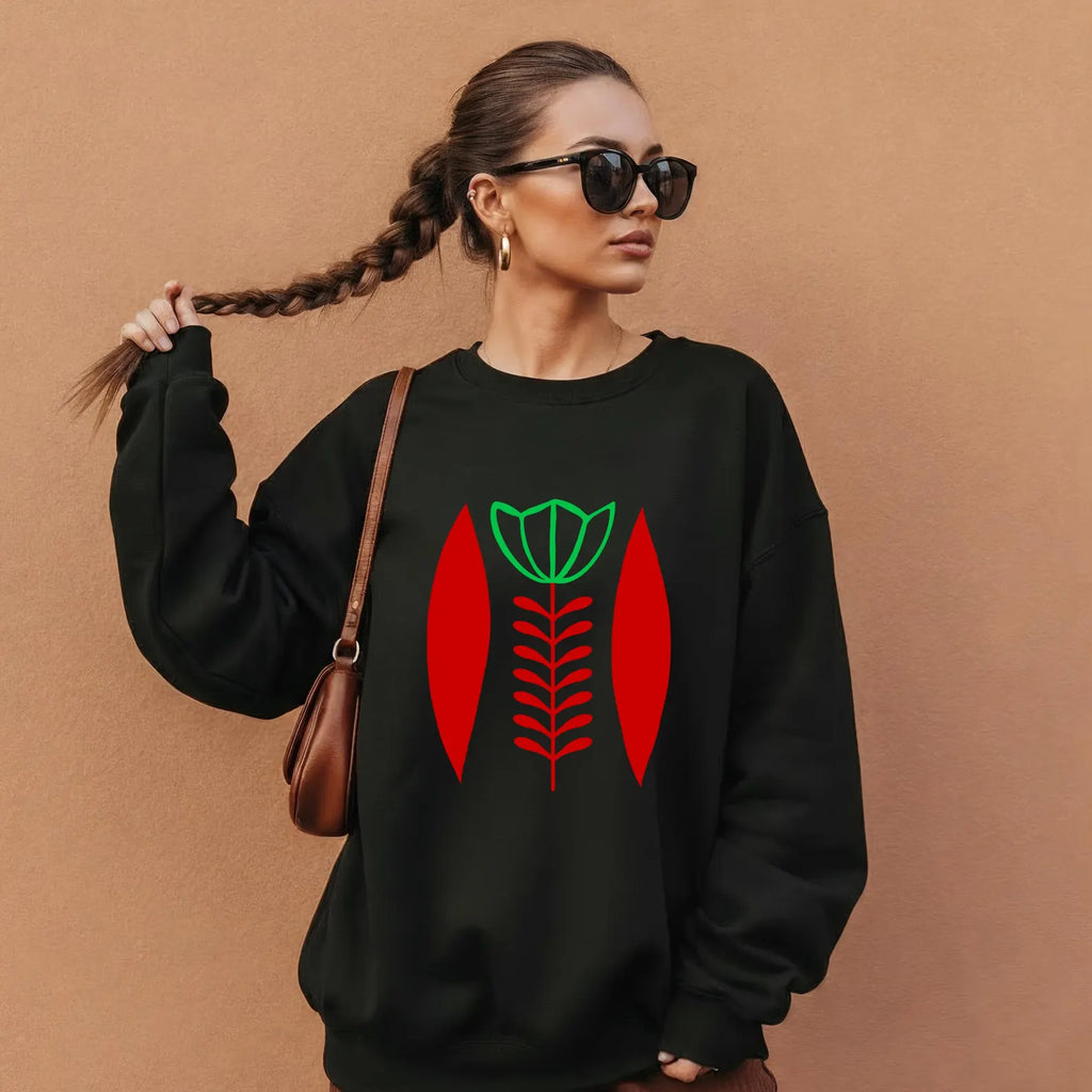 Lebanese Coffee Symbol - Women Oversized sweatshirt
