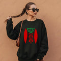Lebanese Coffee Symbol - Women Oversized sweatshirt