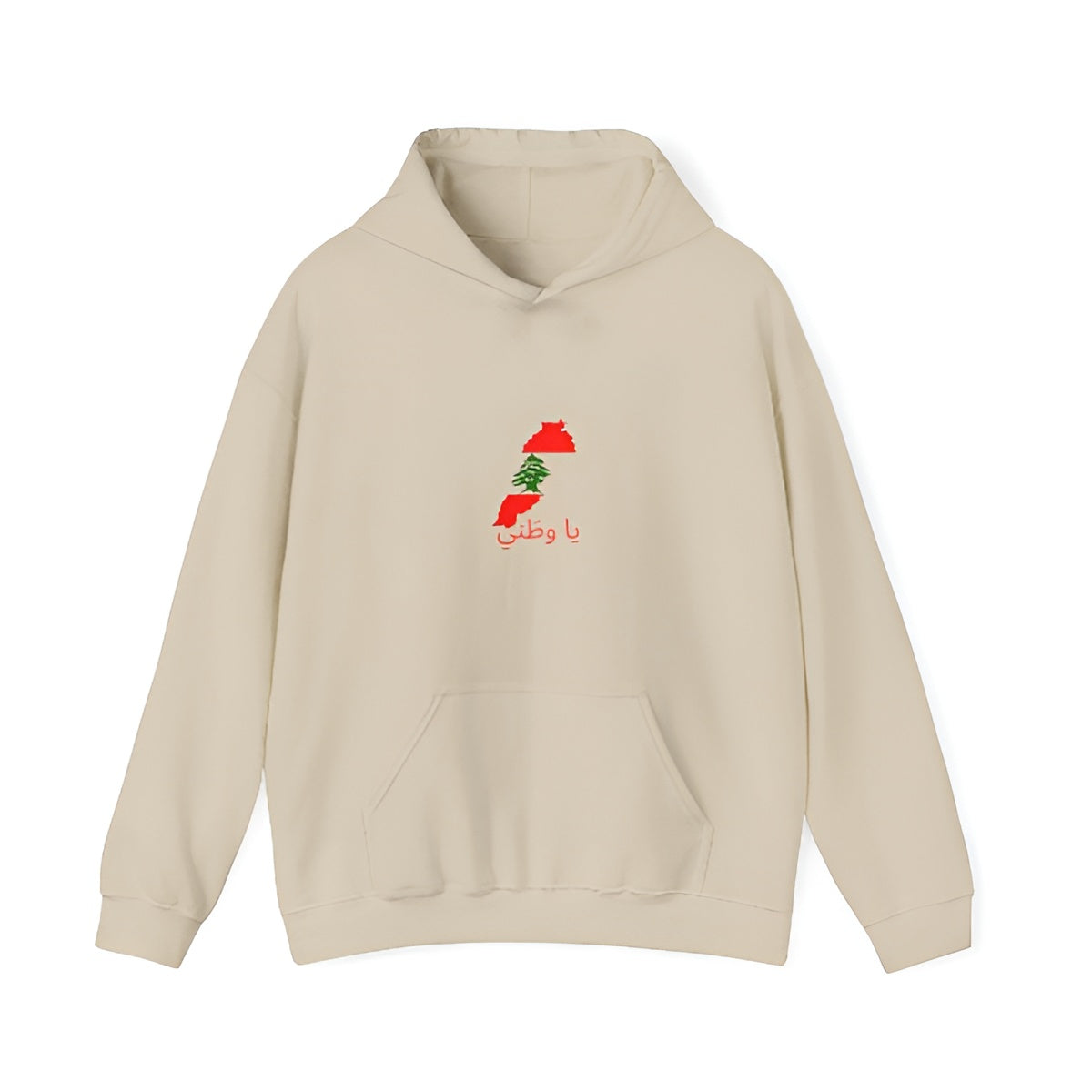 LEBANESE MAP -  Oversized Hoodie [ Unisex ]