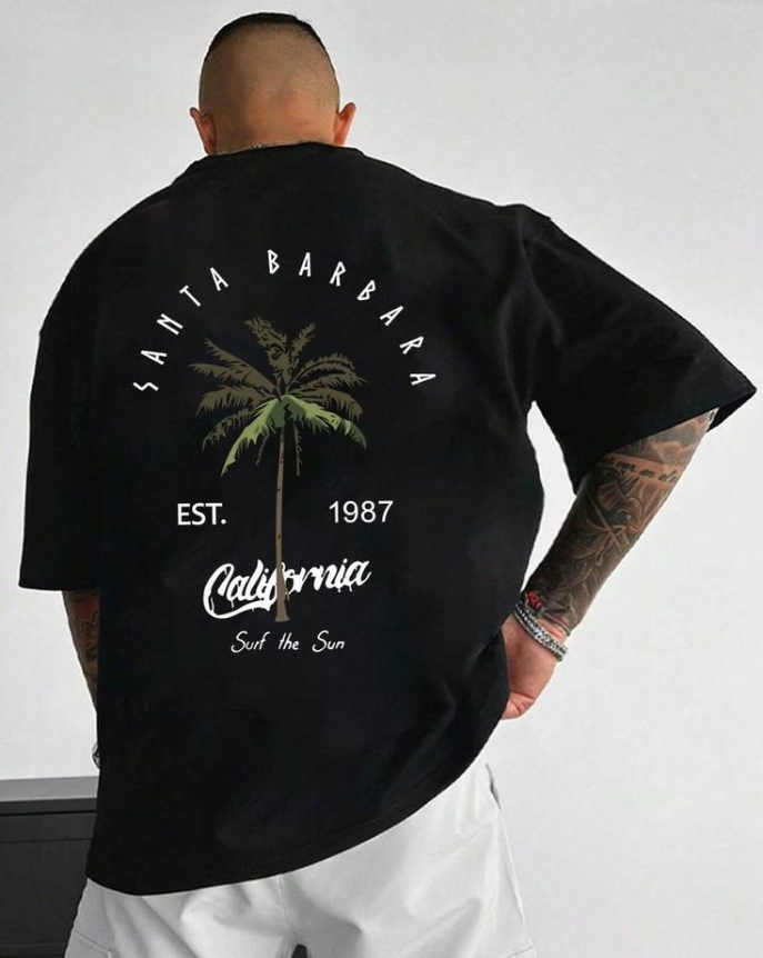 Palm Men oversized t-shirt