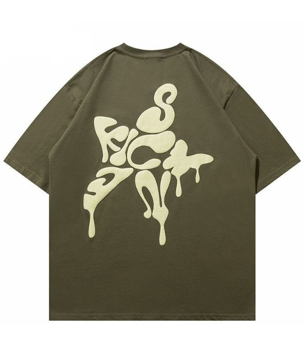 My Store Oversized T-shirt Khaki / Small Oversized T-Shirt [ UNISEX ]