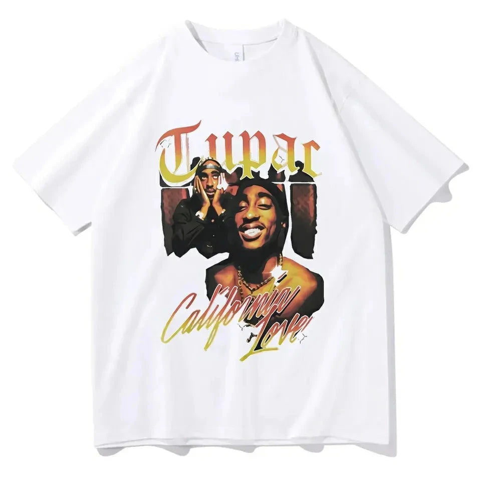 My Store Oversized T-shirt White / S Tupac Oversized T-Shirt [ UNISEX ]
