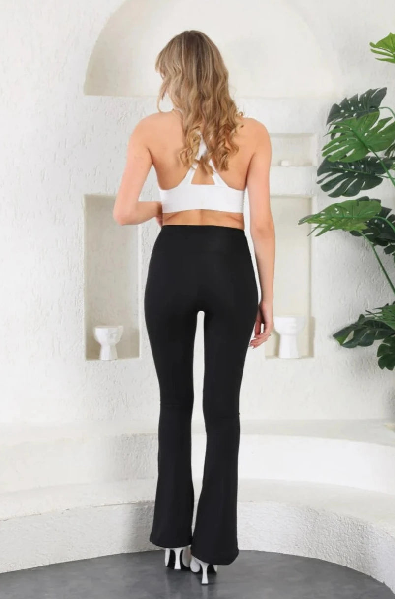 My Store Women Legging Flare Legging Black
