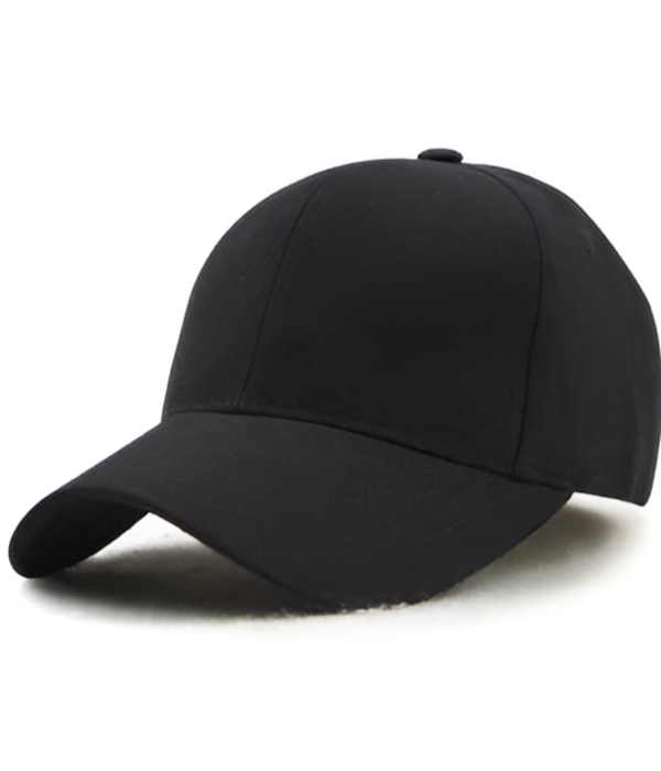 UrbanOutfits Basic cap Black Basic Cap [ Unisex ]- Black