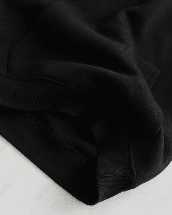 UrbanOutfits Basic Oversized Hoodie Basic Oversized Hoodie - BLACK