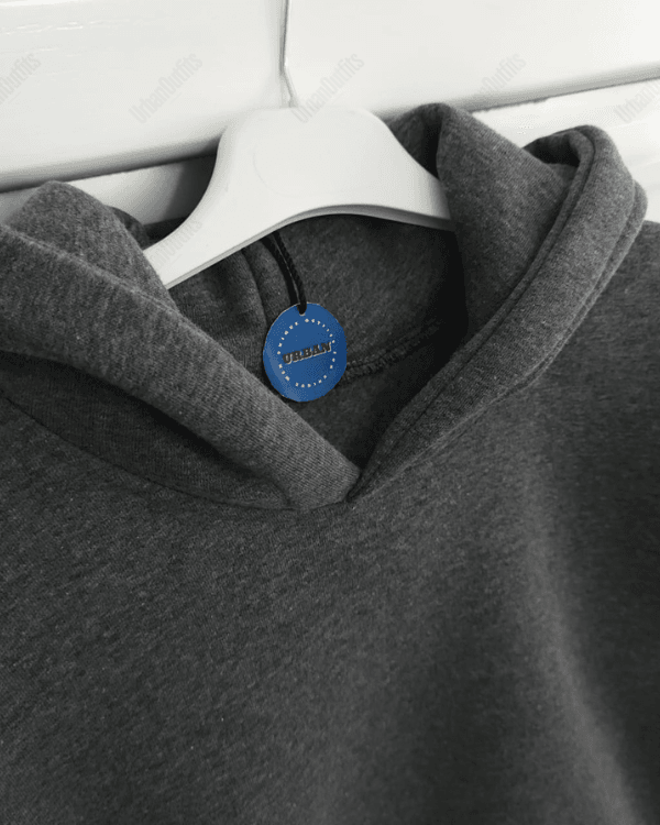 UrbanOutfits Basic Oversized Hoodie Basic Oversized Hoodie - DARK GRAY MWNS