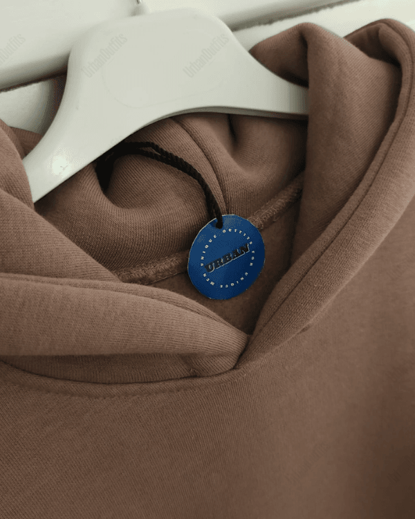 UrbanOutfits Basic Oversized Hoodie Basic Oversized Hoodie - LIGHT BROWN