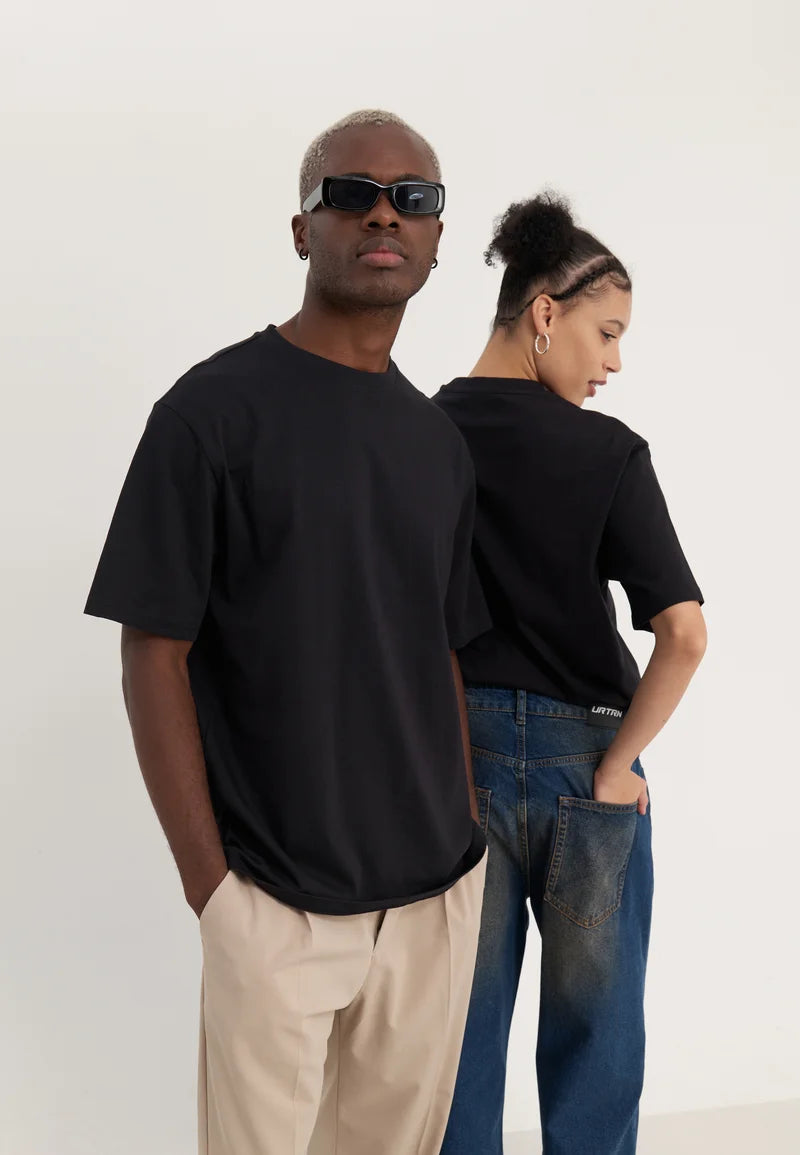 UrbanOutfits Basic T-shirt Basic T-shirt [ Unisex ] - Black