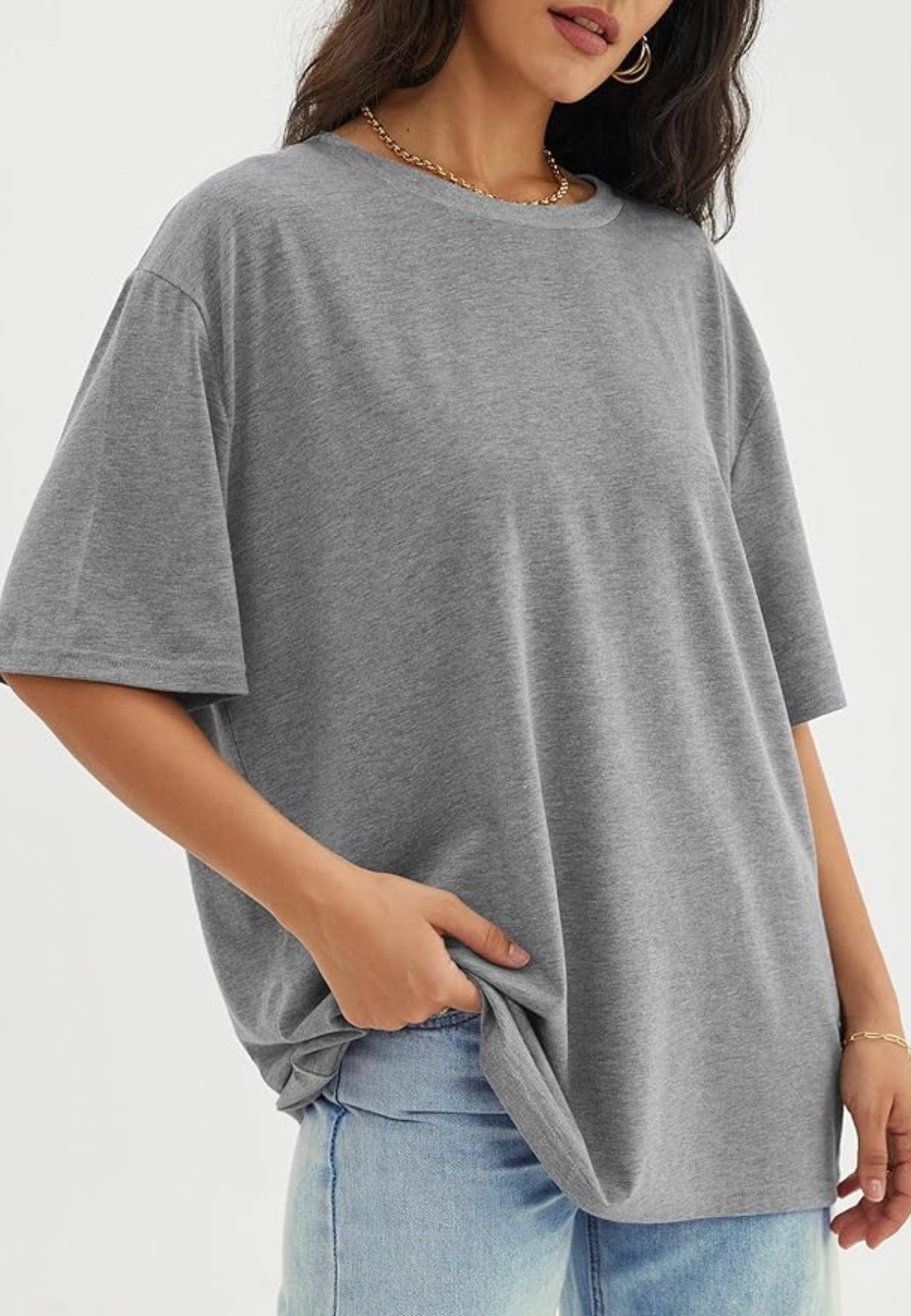 UrbanOutfits Basic T-shirt Basic T-shirt [ Unisex ] - Dark grey