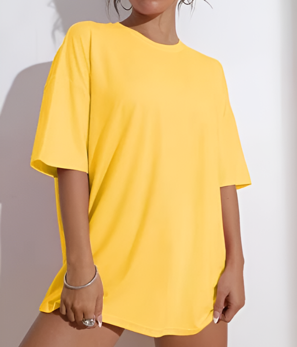 UrbanOutfits Basic T-shirt Yellow / S Basic T-shirt [ Unisex ] - Yellow
