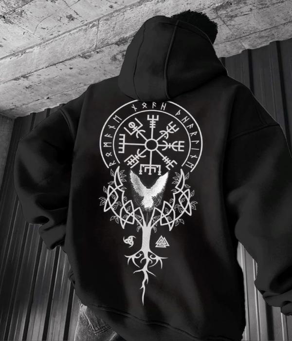 UrbanOutfits Men Hoodie Black / Cotton-Fleece / S Men Oversized Hoodie