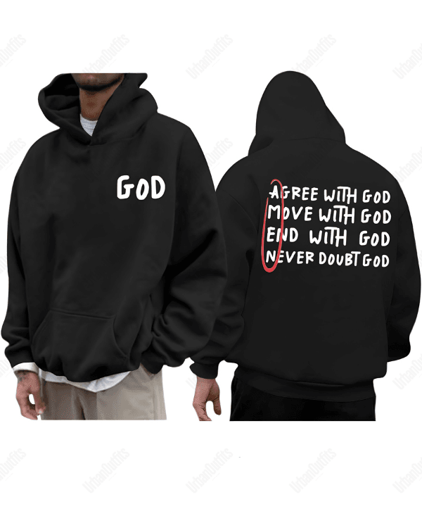 UrbanOutfits Men Oversized Hoodie AMEN - Men Oversized Hoodie [ Unisex ]
