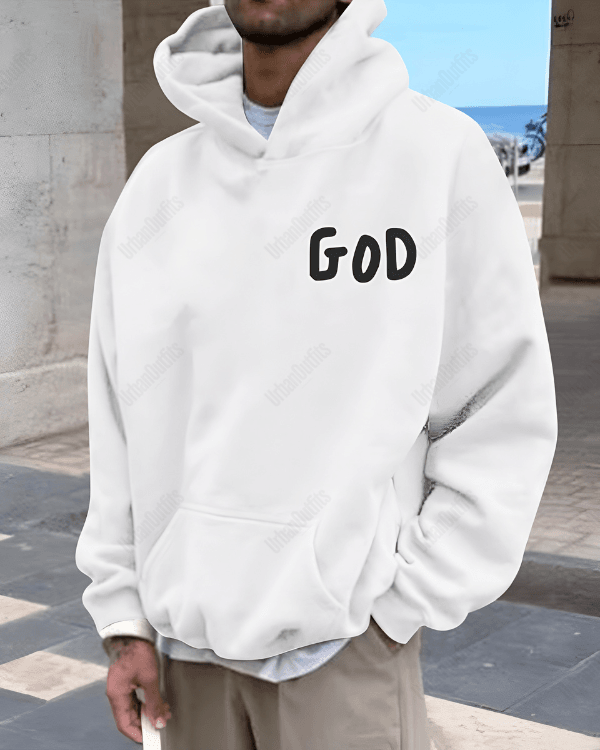 UrbanOutfits Men Oversized Hoodie AMEN - Men Oversized Hoodie [ Unisex ]