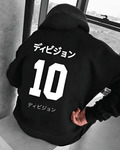 UrbanOutfits Men Oversized Hoodie Black / Cotton-Fleece / S 10 - Men Oversized Hoodie [ Unisex ]