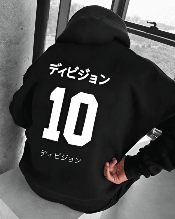 10 - Men Oversized Hoodie [ Unisex ]