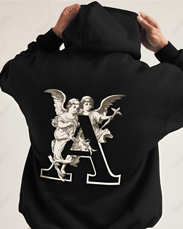 UrbanOutfits Men Oversized Hoodie Black / Cotton-Fleece / S A - Men Oversized Hoodie [ Unisex ]