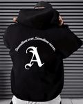 UrbanOutfits Men Oversized Hoodie Black / Cotton-Fleece / S A - Men Oversized Hoodie [ Unisex ]