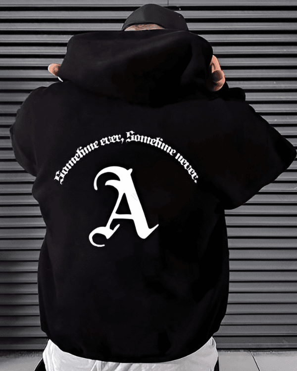 UrbanOutfits Men Oversized Hoodie Black / Cotton-Fleece / S A - Men Oversized Hoodie [ Unisex ]