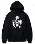UrbanOutfits Men Oversized Hoodie Black / Cotton-Fleece / S Anime - Men Oversized Hoodie [ Unisex ]