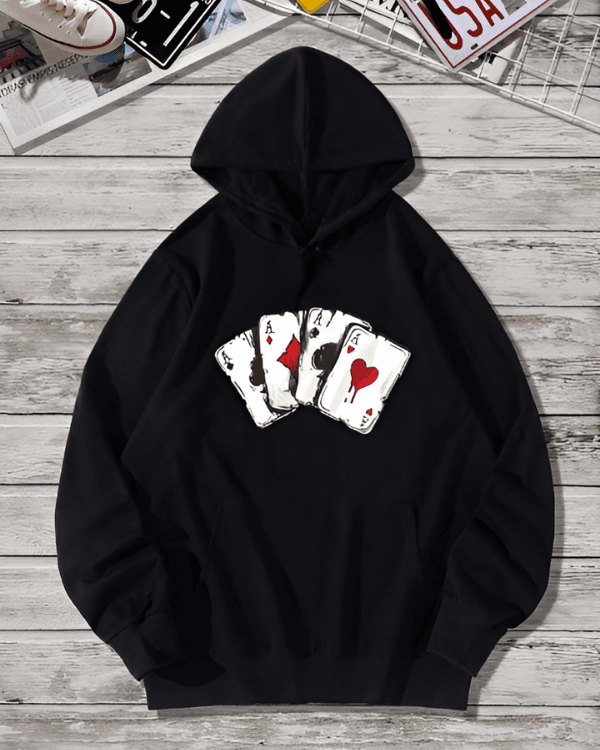 Cards - Men Oversized Hoodie [ Unisex ]