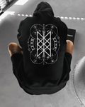 UrbanOutfits Men Oversized Hoodie Black / Cotton-Fleece / S Complicated - Men Oversized Hoodie [ Unisex ]