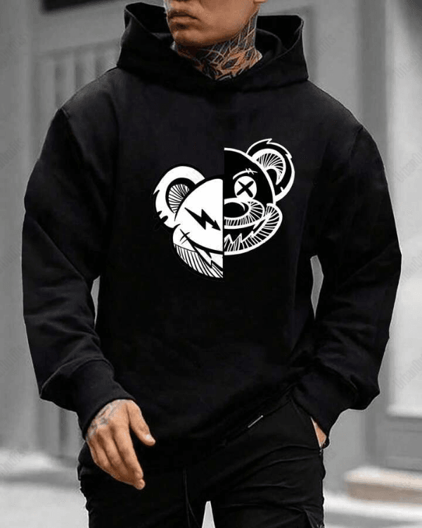 Crazy - Men Oversized Hoodie