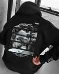 UrbanOutfits Men Oversized Hoodie Black / Cotton-Fleece / S Dream - Men Oversized Hoodie [ Unisex ]