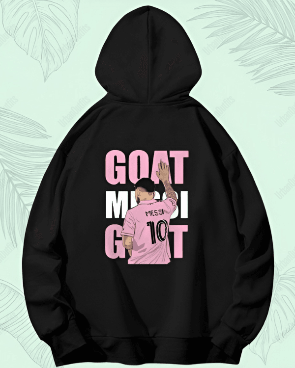 GOAT MESSI - Men Oversized Hoodie [ Unisex ]
