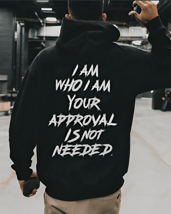 I'am Who I'am- Men Oversized Hoodie [ Unisex ]