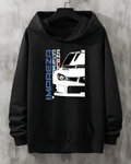 UrbanOutfits Men Oversized Hoodie Black / Cotton-Fleece / S IMPREZA - Men Oversized Hoodie [ Unisex ]