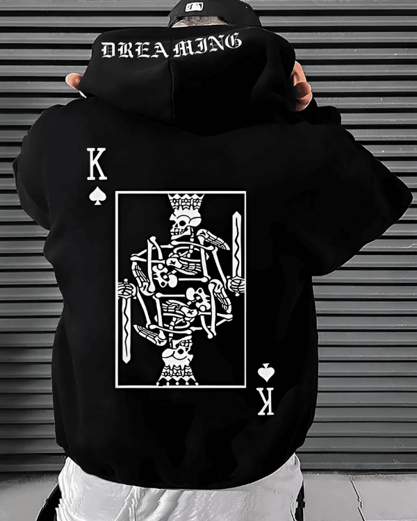 KING - Men Oversized Hoodie [ Unisex ]