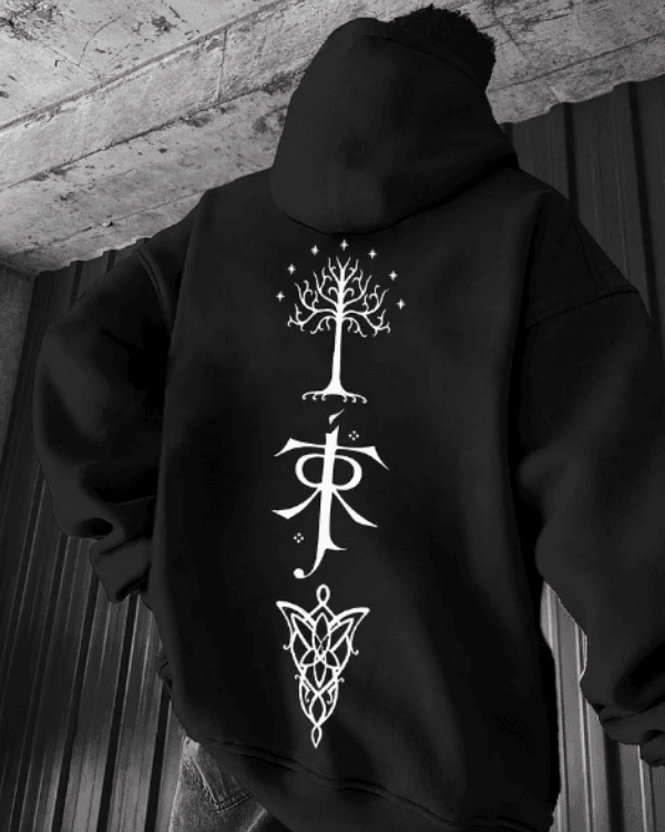 Lord OF the Rings - Men Oversized Hoodie [ Unisex ]