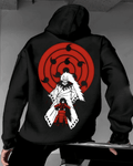 UrbanOutfits Men Oversized Hoodie Black / Cotton-Fleece / S Madara - Men Oversized Hoodie [ Unisex ]