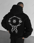 UrbanOutfits Men Oversized Hoodie Black / Cotton-Fleece / S Men Oversized Hoodie [ Unisex ]
