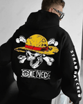 UrbanOutfits Men Oversized Hoodie Black / Cotton-Fleece / S One Piece - Men Oversized Hoodie