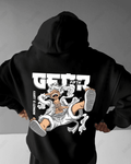 UrbanOutfits Men Oversized Hoodie Black / Cotton-Fleece / S One Piece - Men Oversized Hoodie [ Unisex ]